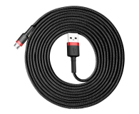 BASEUS Kabel USB-A - microUSB 3m (w oplocie) CAMKLF-H91 - 1066973 - zdjęcie 5